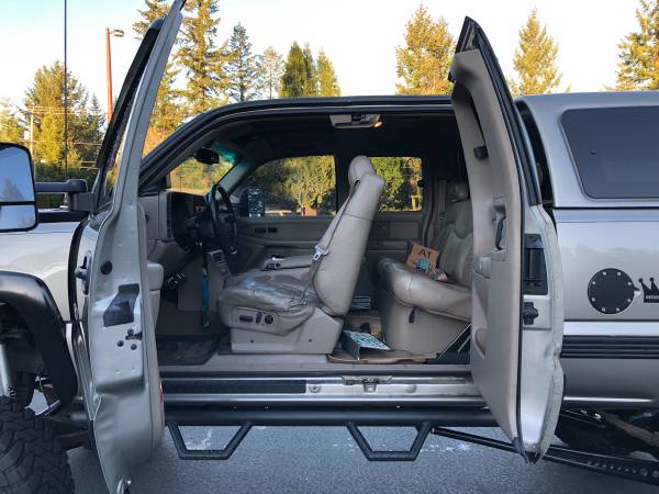 monster truck interior